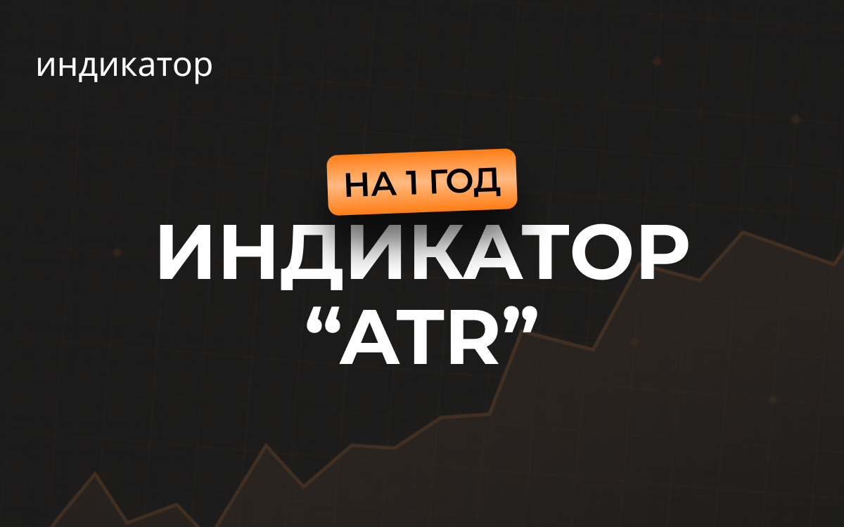 Индикатор ATR на 1 год