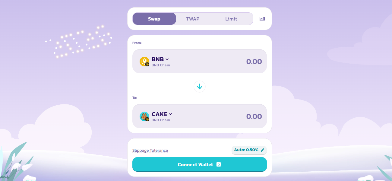 Рис.3 Интерфейс обмена Pancake Рис.3 Интерфейс обмена Pancake