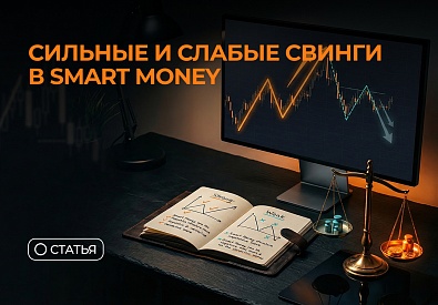 Сильные и слабые свинги в Smart Money