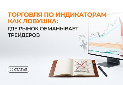 Торговля по индикаторам как ловушка: где рынок обманывает трейдеров