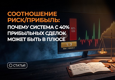Соотношение риск/прибыль: почему система с 40% прибыльных сделок может быть в плюсе