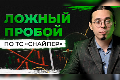 Как торговать ложный пробой по ТС “Снайпер” | Трейдер Антон Ганн