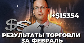 +$15354: Разбор сделок за февраль | Трейдер Александр Борских
