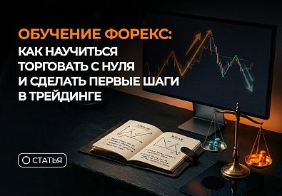 Обучение Форекс: как научиться торговать с нуля и сделать первые шаги в трейдинге