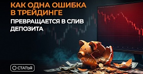 Как одна ошибка в трейдинге превращается в слив депозита