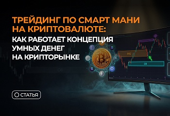 Трейдинг по Смарт Мани на криптовалюте: как работает концепция умных денег на крипторынке