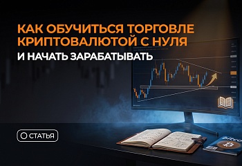 Как обучиться торговле криптовалютой с нуля и начать зарабатывать