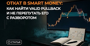 Откат в Smart Money: как найти Valid Pullback и не перепутать его с разворотом